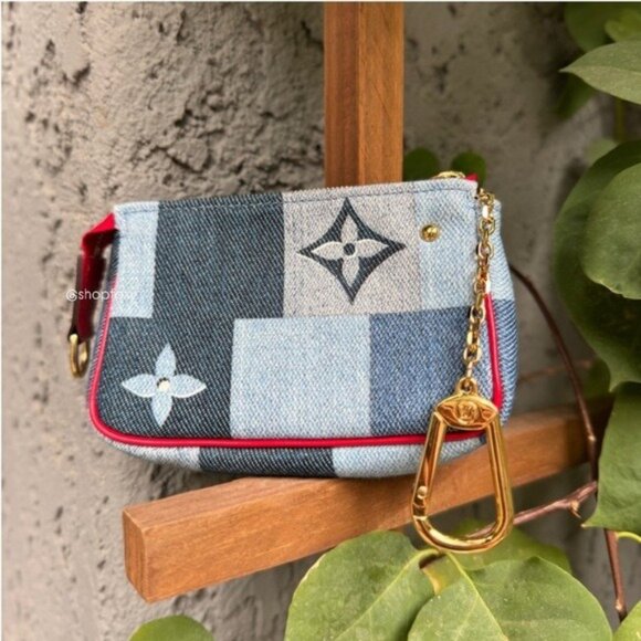 Louis Vuitton Monogram Denim Micro Pochette Accessoires - Picture 2 of 12